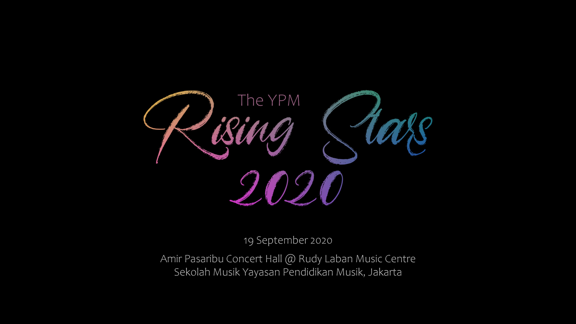 Konser YPM Rising Stars 2020
