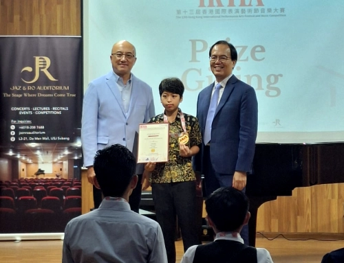 Kafy Budi Wirasena – Gold Medal pada kompetisi The Euroasia Malaysian Piano Competition 2025